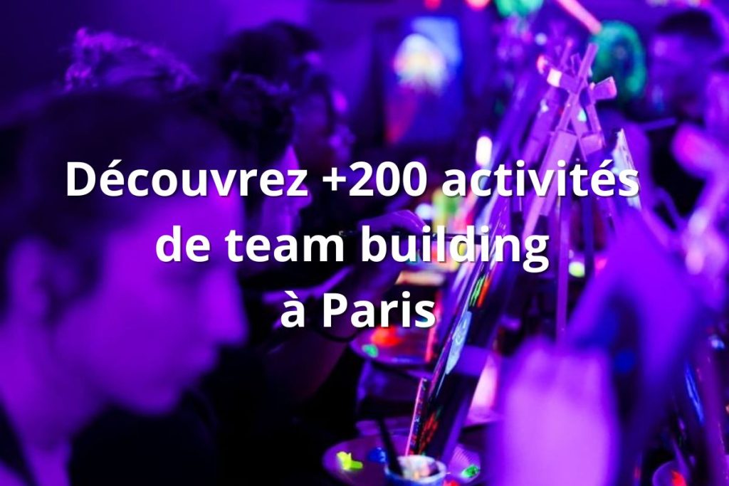 activité de team building à Paris pour entreprise
